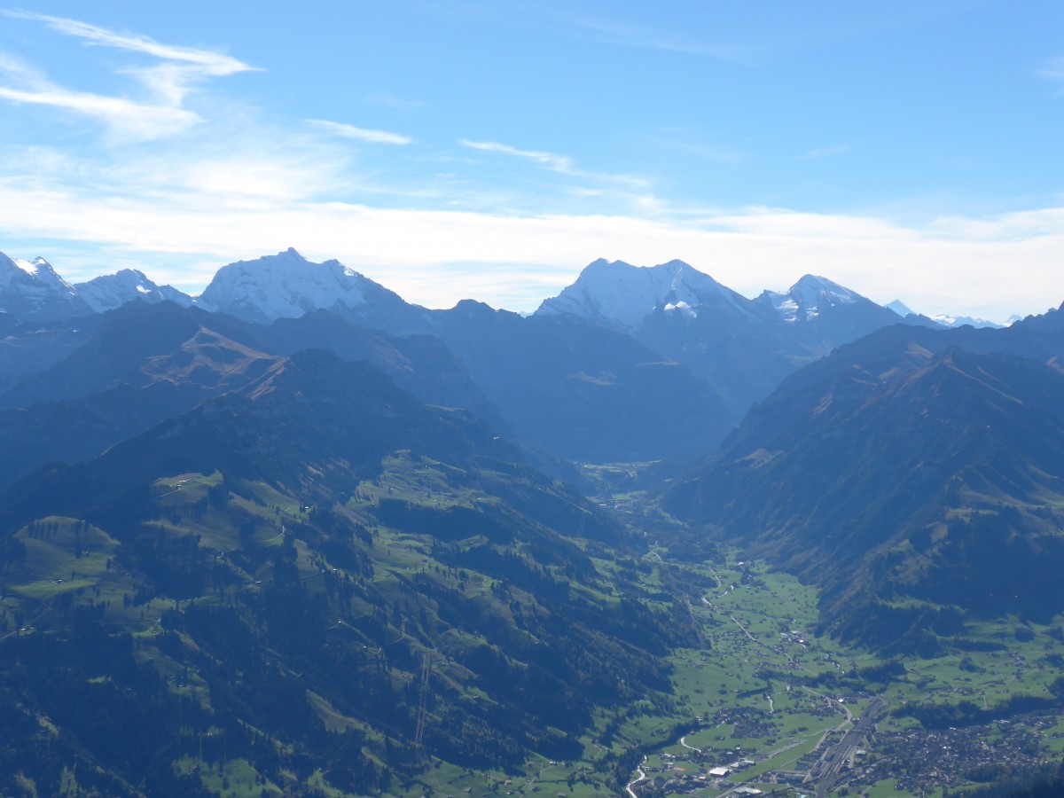 (155'827) - Aussicht vom Niesen ins Kandertal am 19. Oktober 2014