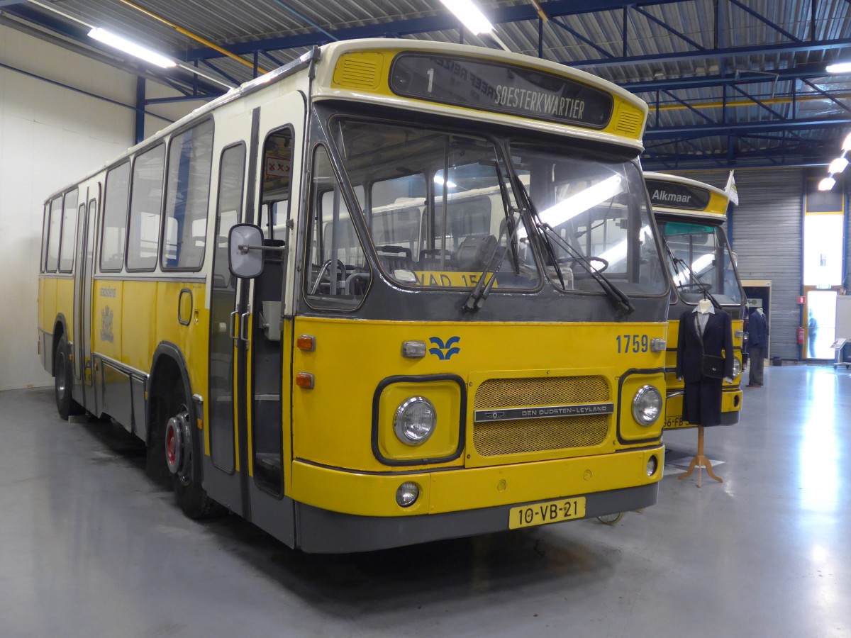 (156'646) - VAD (NBM) - Nr. 1759/10-VB-21 - Den Oudsten am 18. November 2014 in Hoogezand, Museum