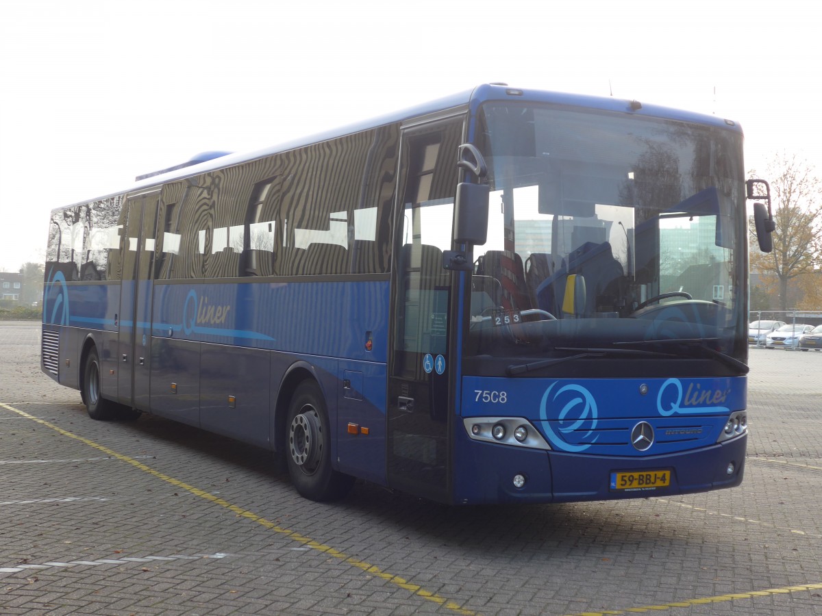 (156'972) - ARRIVA - Nr. 7508/59-BBJ-4 - Mercedes am 20. November 2014 in Hoogeveen, Garage