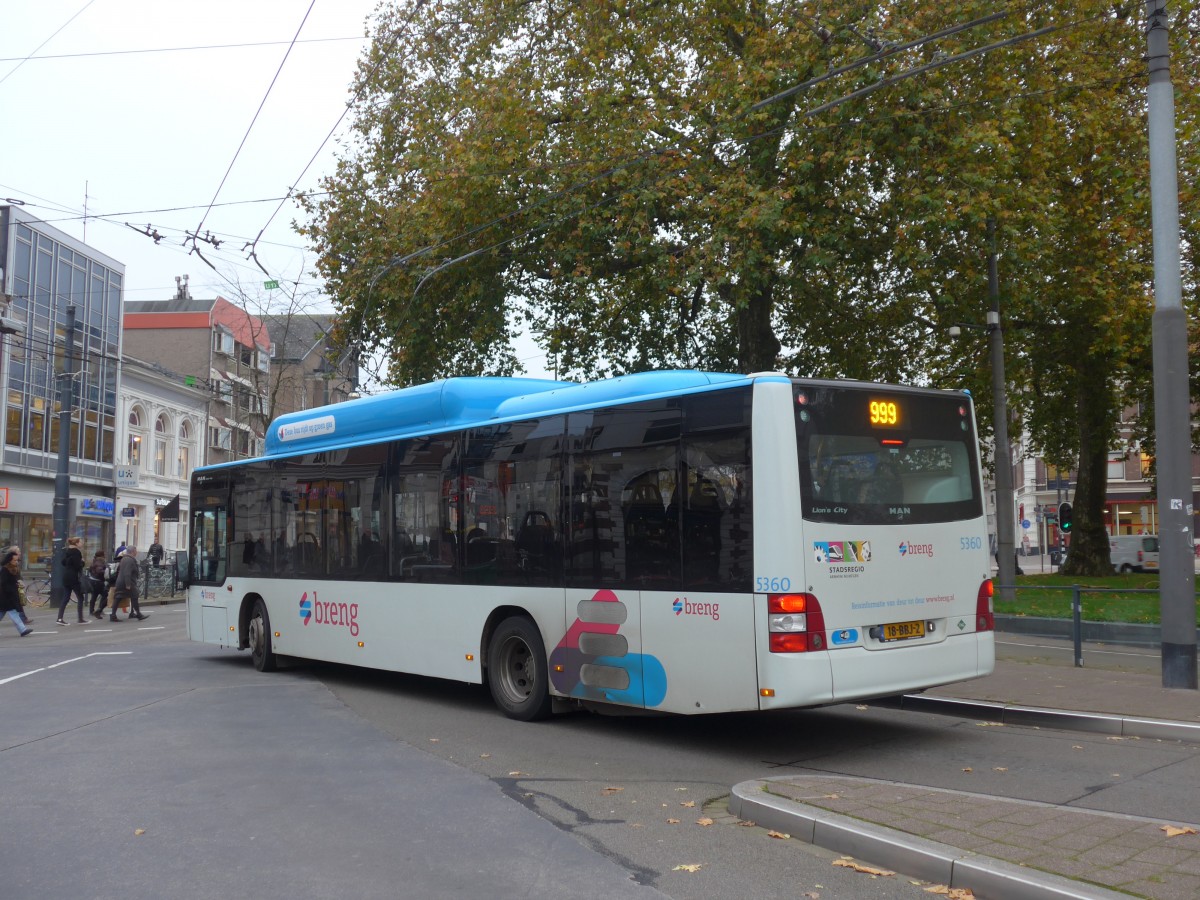 (157'065) - Breng, Ijsselmuiden - Nr. 5360/18-BBJ-2 - MAN am 20. November 2014 in Arnhem, Willemsplein