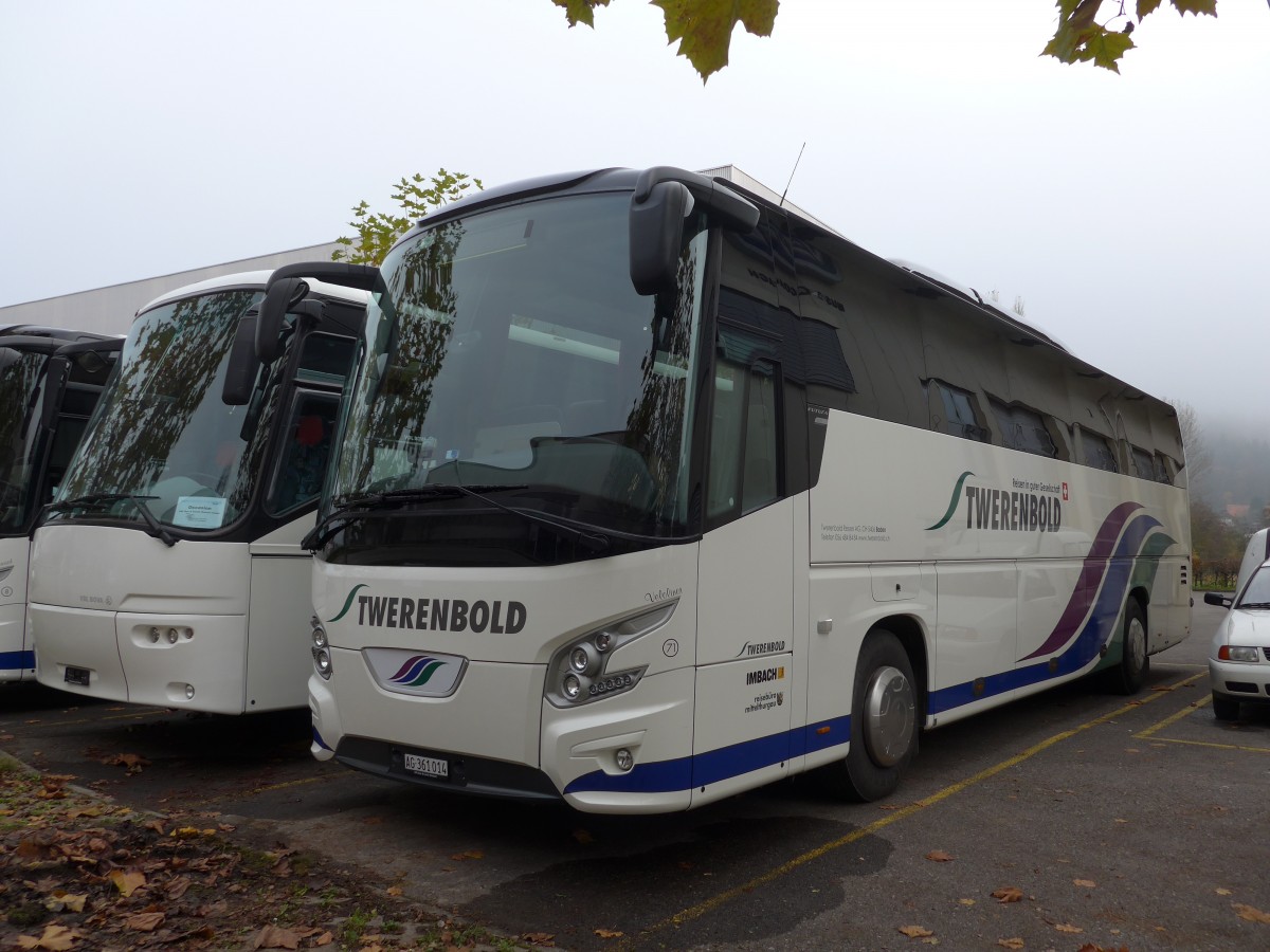 (157'495) - Twerenbold, Baden - Nr. 71/AG 361'014 - VDL am 23. November 2014 in Biel, VDL