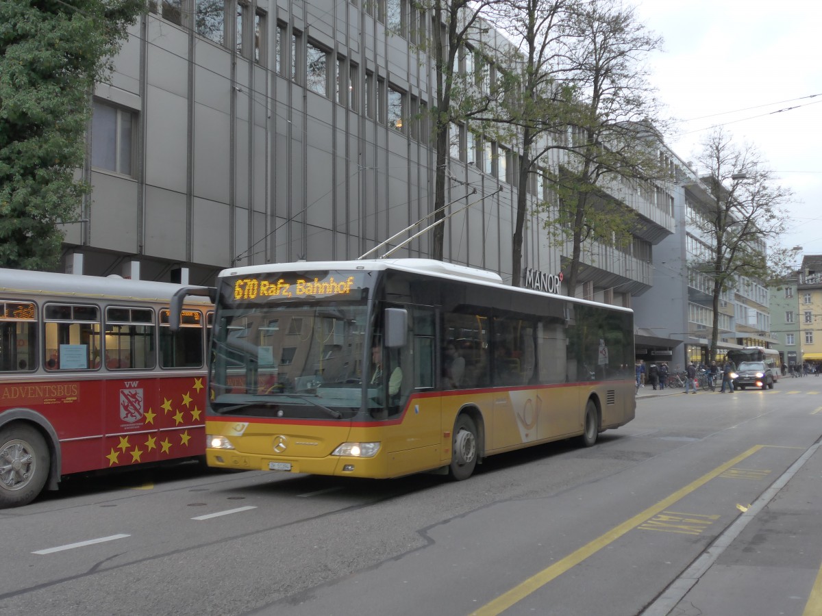 (157'643) - Moser, Flaach - Nr. 277/ZH 51'394 - Mercedes am 6. Dezember 2014 in Winterthur, Bankstrasse