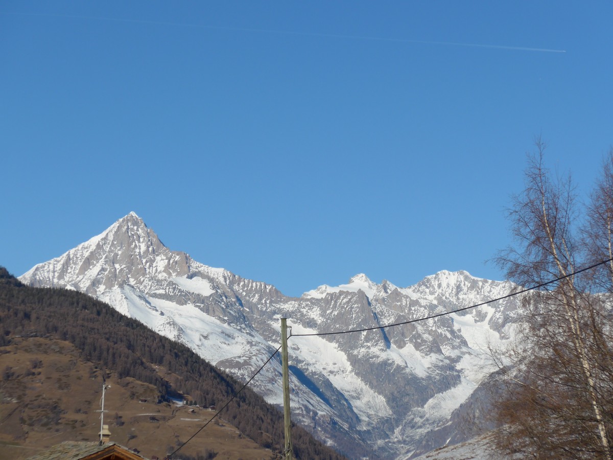 (157'903) - Das Matterhorn am 23. Dezember 2014 von Gr�chen aus
