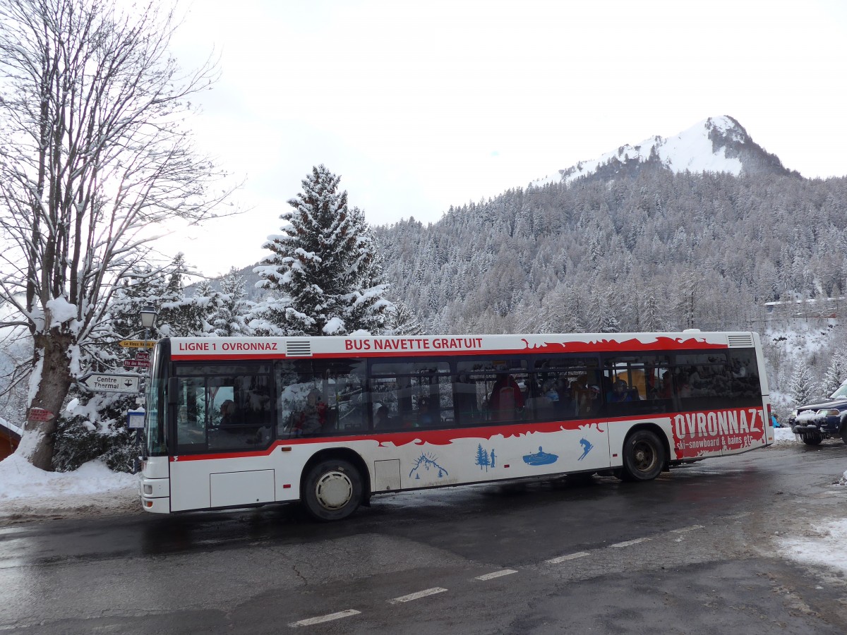 (158'002) - Buchard, Leytron - Nr. 99/VS 214'690 - MAN am 28. Dezember 2014 in Ovronnaz, La Croise