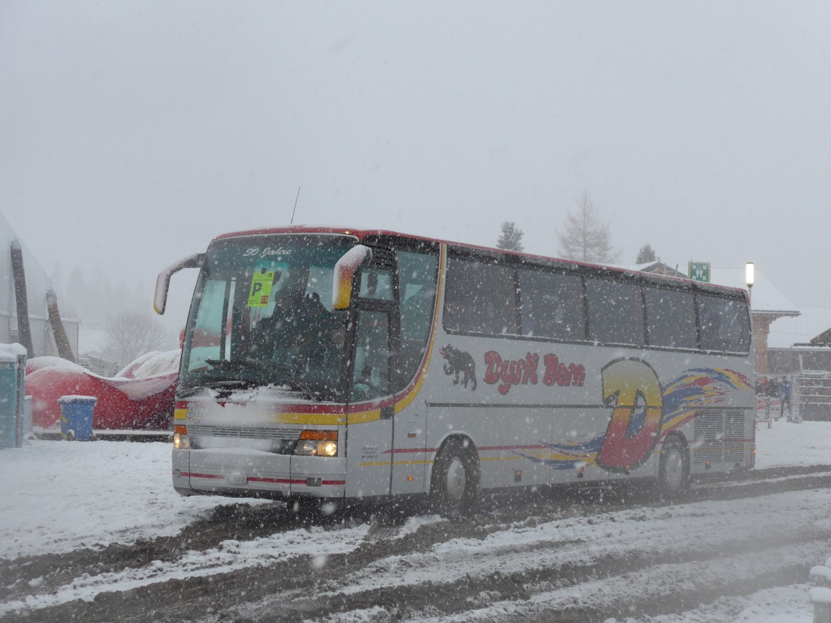 (158'268) - Dysli, Bern - Nr. 28/BE 30'392 - Setra am 11. Januar 2015 in Adelboden, Weltcup