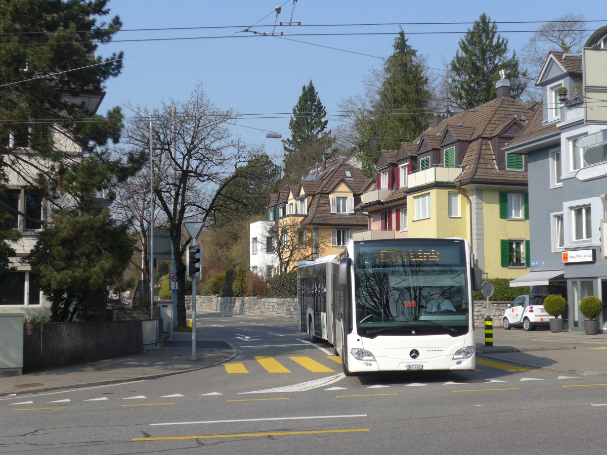 (159'379) - Welti-Furrer, Bassersdorf - Nr. 71/ZH 677'871 - Mercedes am 19. Mrz 2015 in Zrich, Bucheggplatz