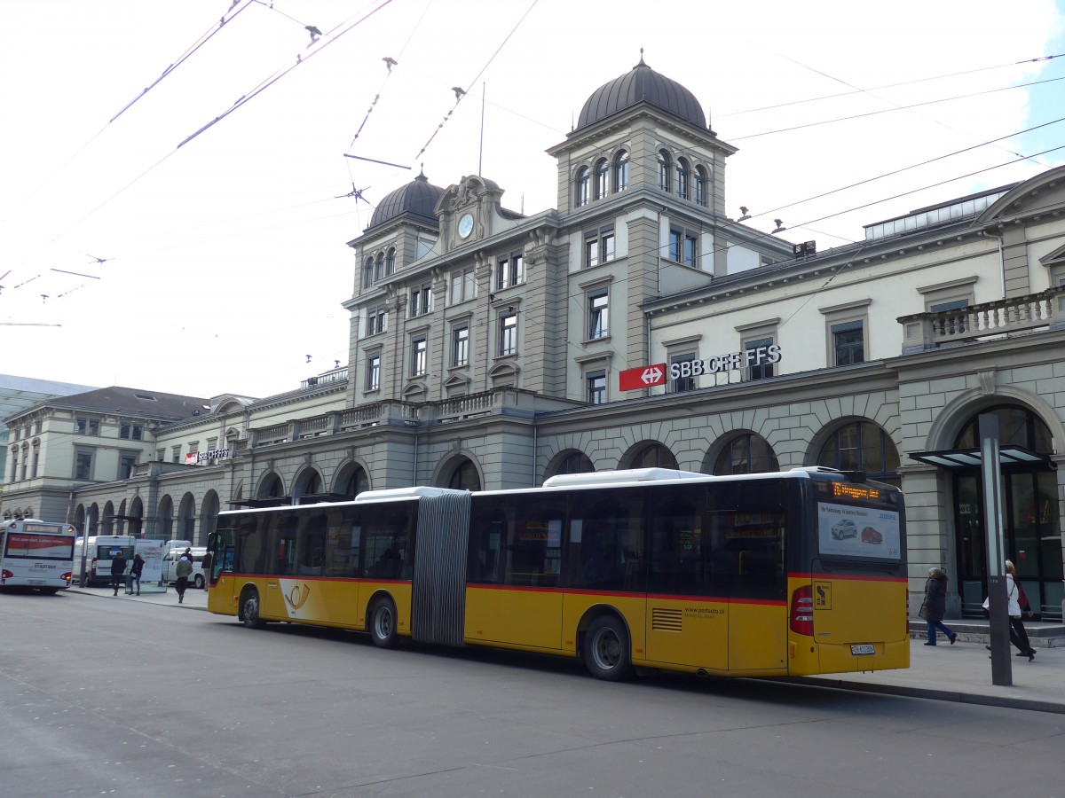 (159'462) - Moser, Flaach - Nr. 278/ZH 611'288 - Mercedes am 27. Mrz 2015 beim Hauptbahnhof Winterthur