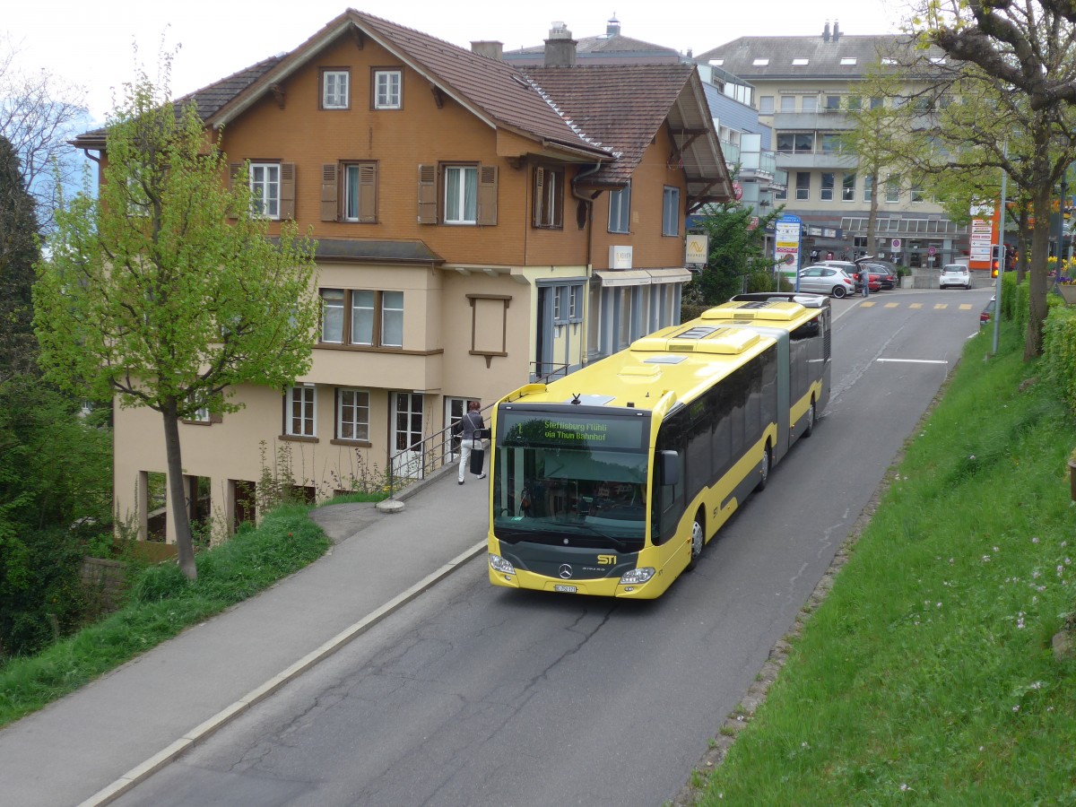 (159'993) - STI Thun - Nr. 171/BE 752'171 - Mercedes am 25. April 2015 in Spiez, Seestrasse