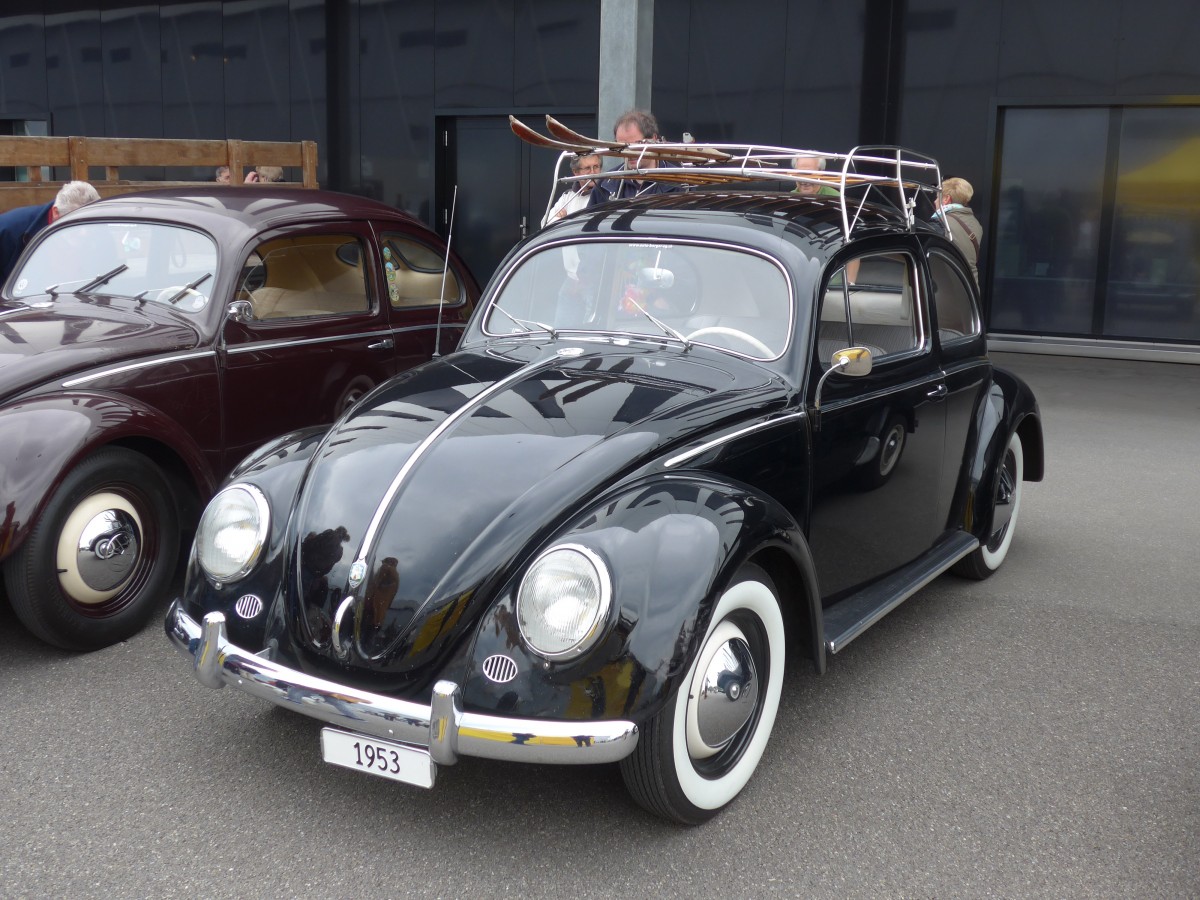 (160'737) - VW-K�fer - Jahrgang 1953 - am 23. Mai 2015 in Thun, Arena Thun