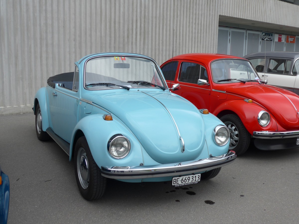 (160'766) - VW-K�fer - BE 669'313 - am 23. Mai 2015 in Thun, Arena Thun