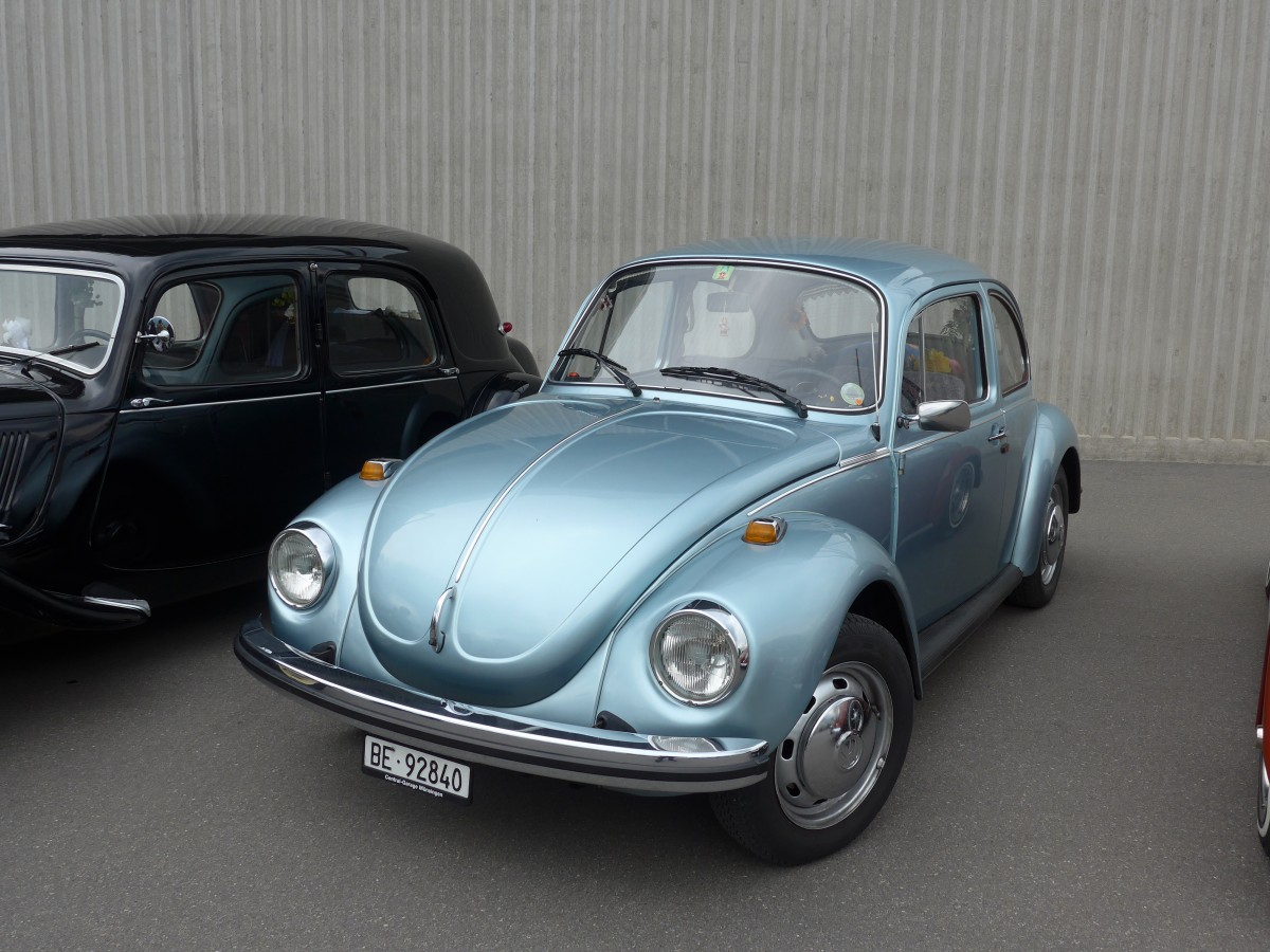 (160'779) - VW-K�fer - BE 92'840 - am 23. Mai 2015 in Thun, Arena Thun