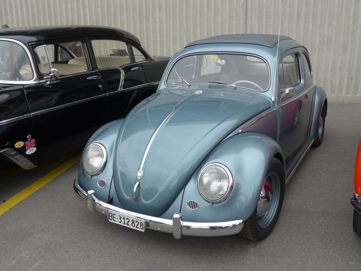 (160'823) - VW-K�fer - BE 312'828 - am 23. Mai 2015 in Thun, Arena Thun