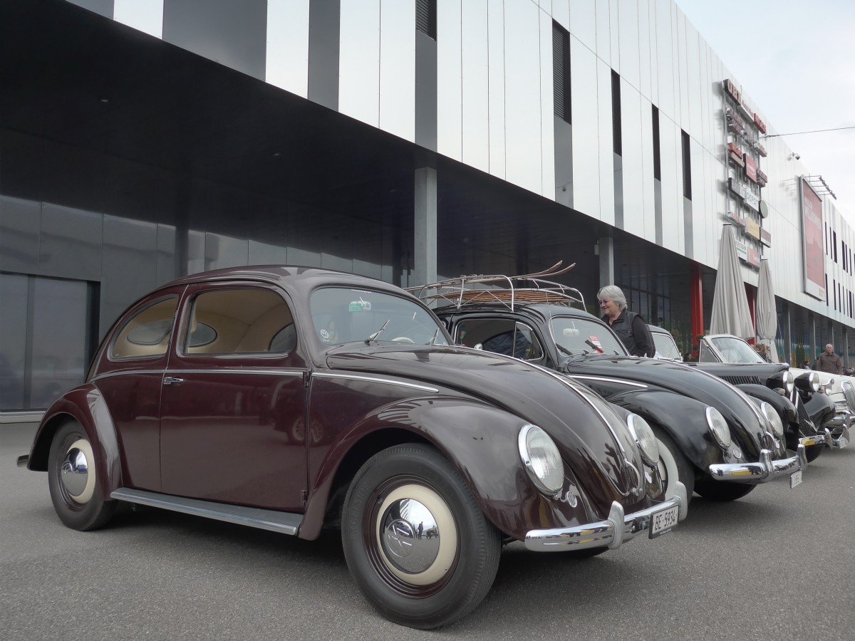 (160'834) - VW-K�fer - BE 5934 - am 23. Mai 2015 in Thun, Arena Thun