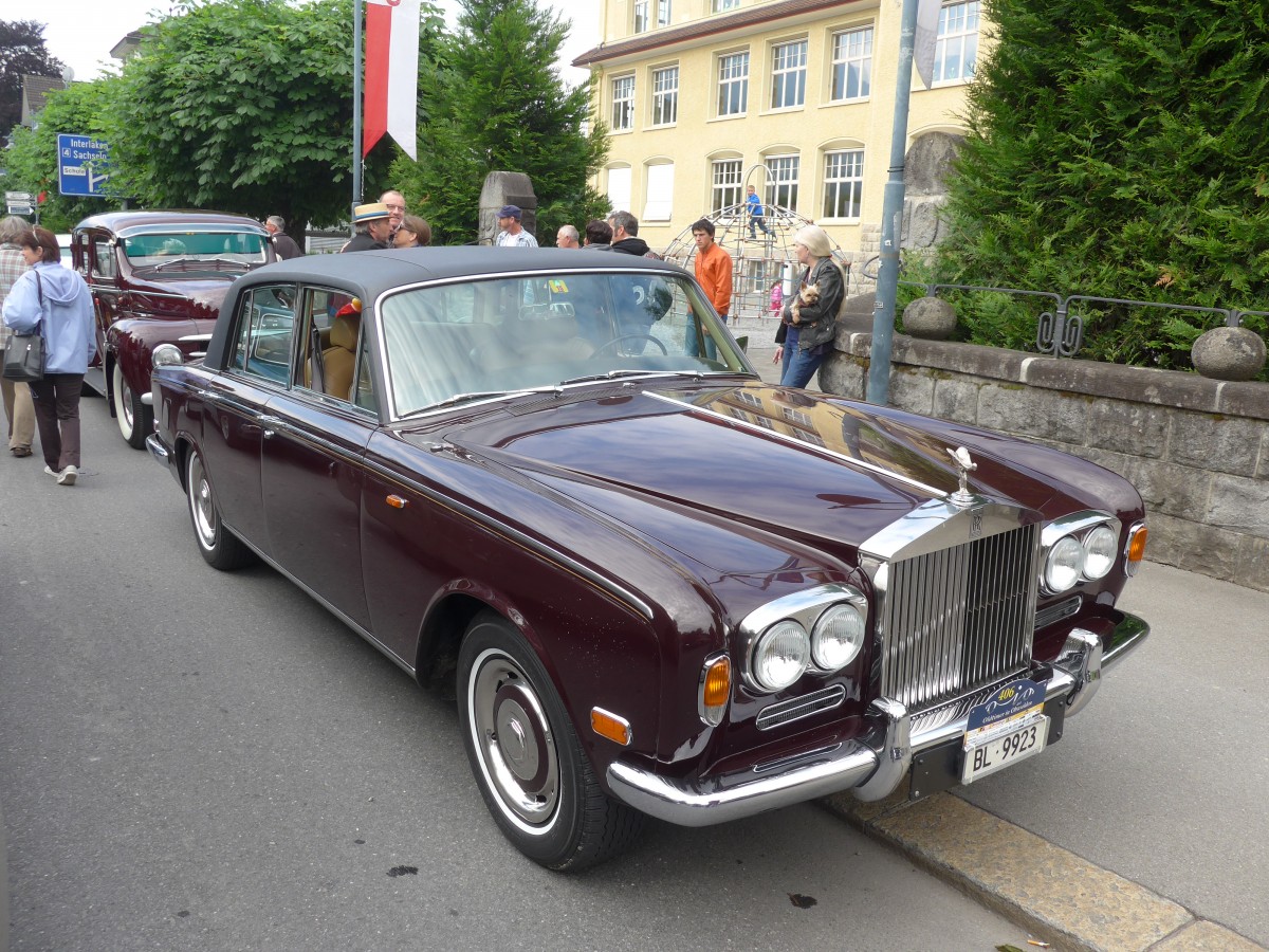 (160'878) - Rolls-Royce - BL 9923 - am 24. Mai 2015 in Sarnen, OiO
