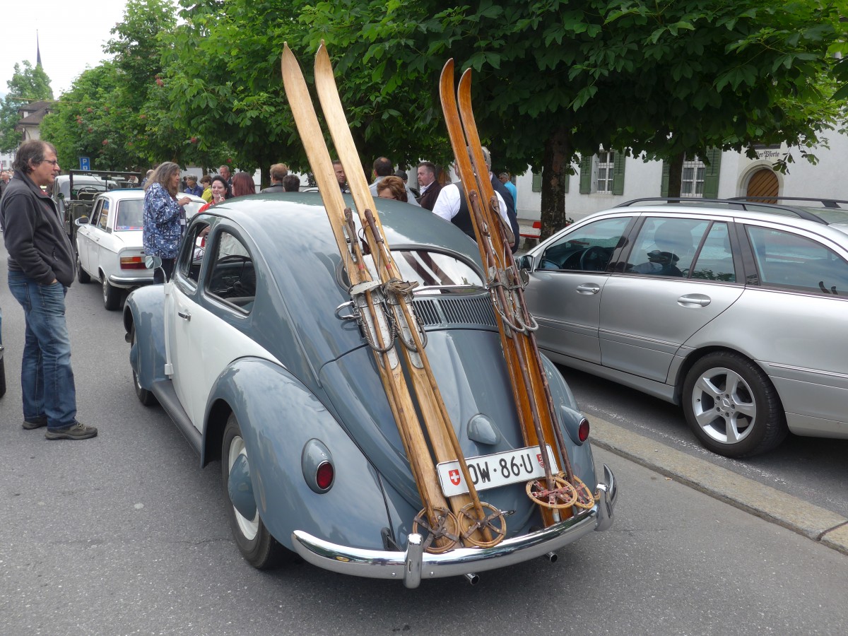 (160'883) - VW-K�fer - OW 86 U - am 24. Mai 2015 in Sarnen, OiO