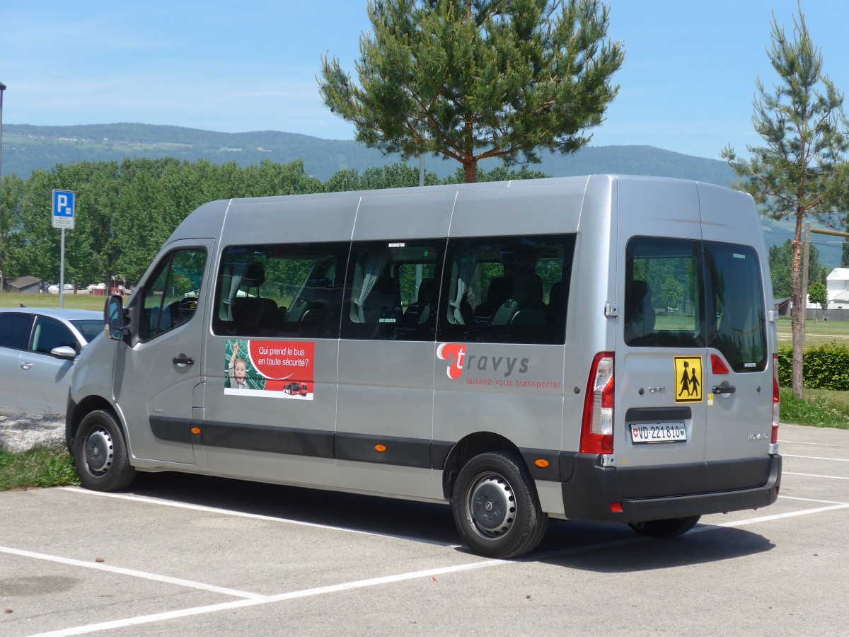 (161'330) - TRAVYS Yverdon - VD 221'810 - Opel am 28. Mai 2015 in Yverdon