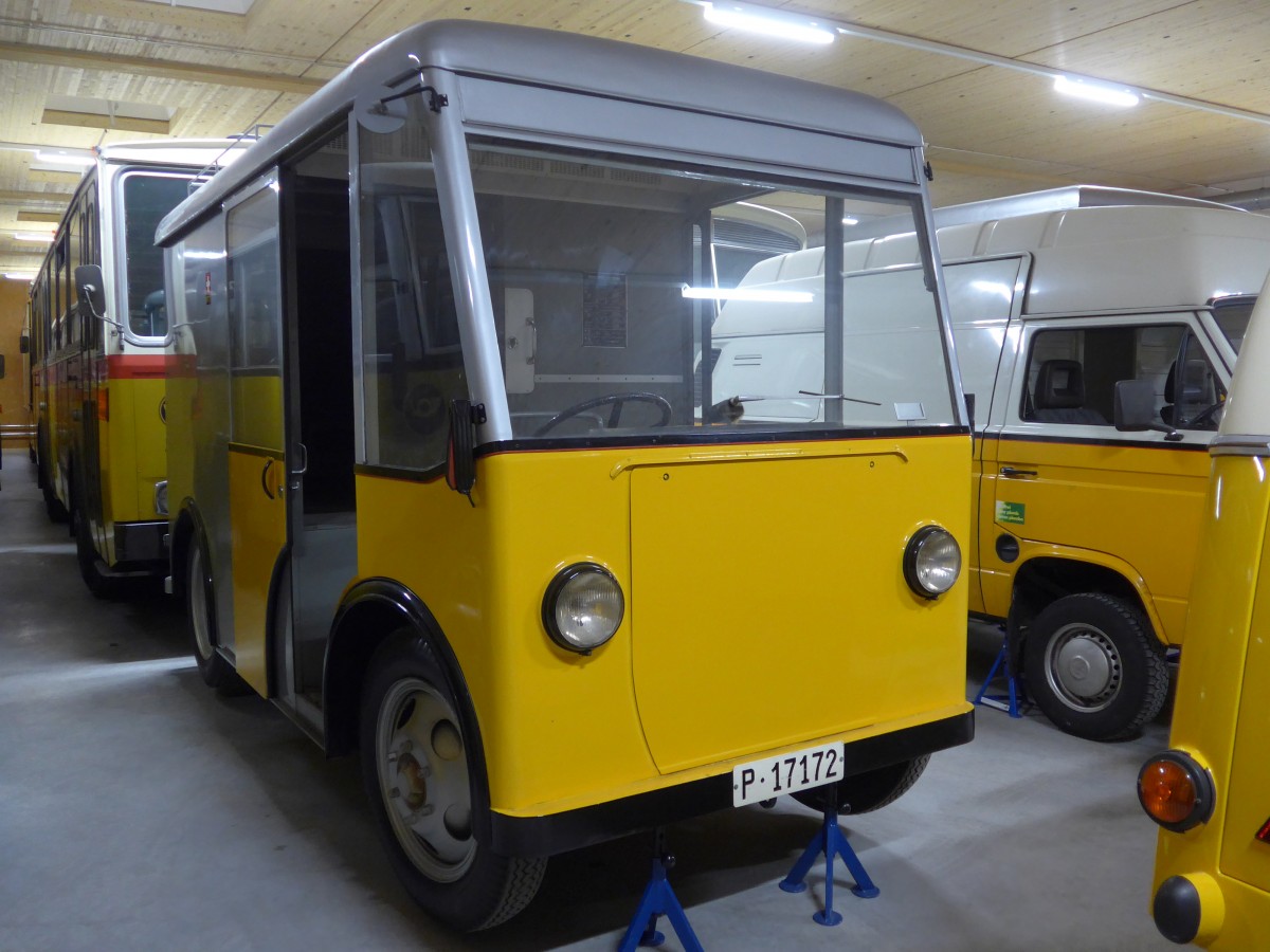 (161'510) - PTT-Regie - P 17'172 - ??? am 30. Mai 2015 in Mamishaus, Depot MfK