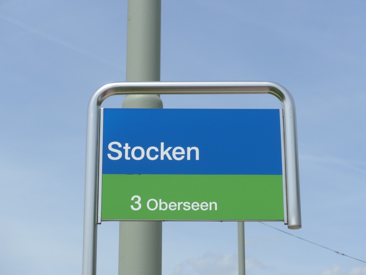 (161'632) - SW-Haltestelle - Winterthur, Stocken - am 31. Mai 2015