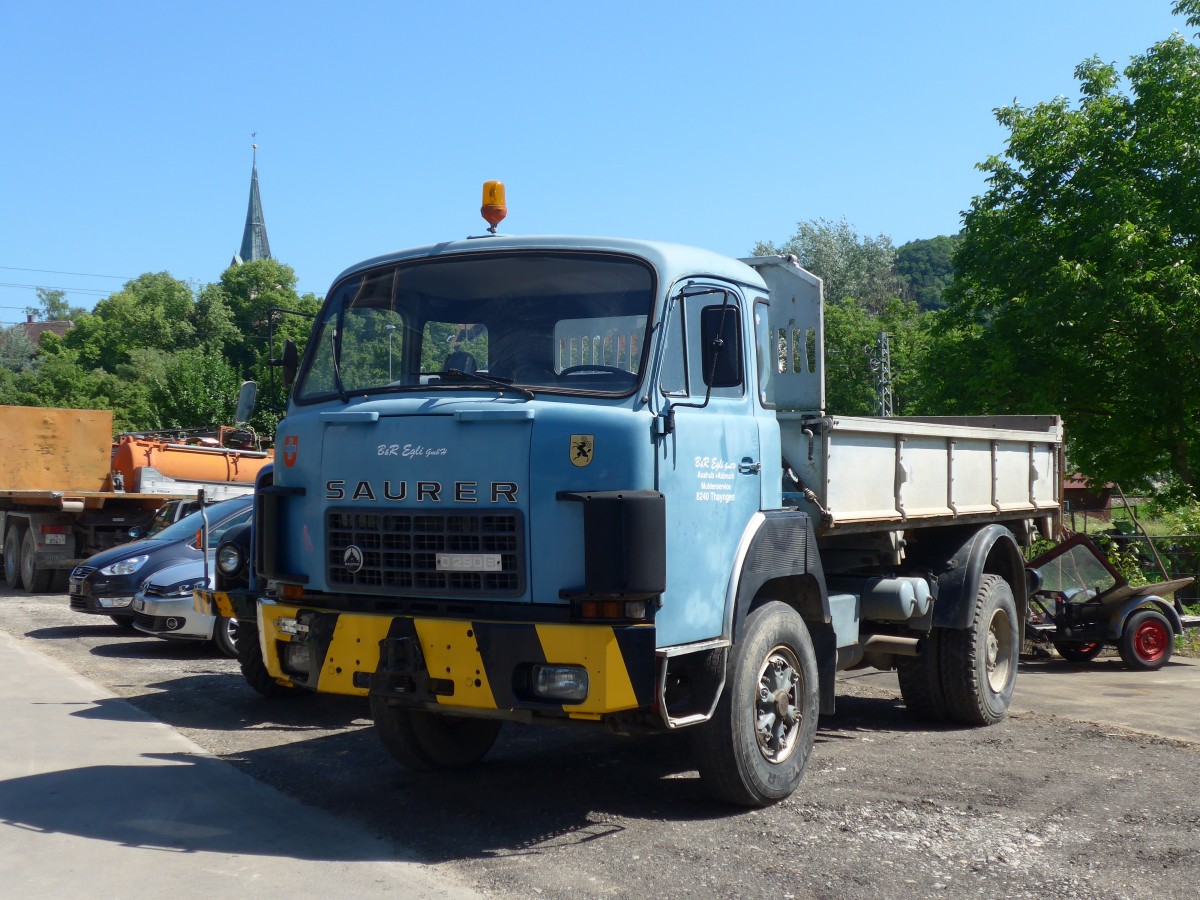 (161'781) - Egli, Thayngen - Saurer am 6. Juni 2015 in Thayngen, Saurertreffen