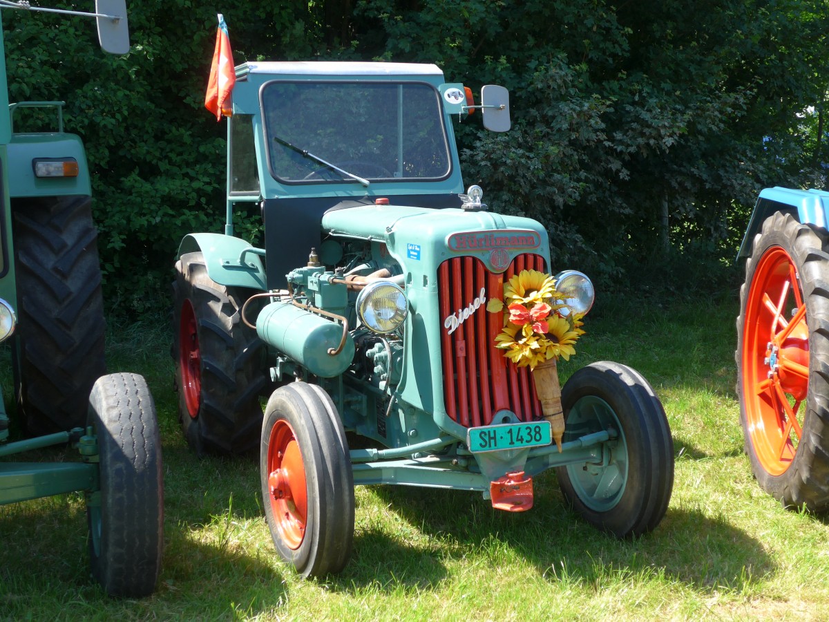 (161'787) - H�rlimann - SG 1438 - am 6. Juni 2015 in Thayngen, Saurertreffen