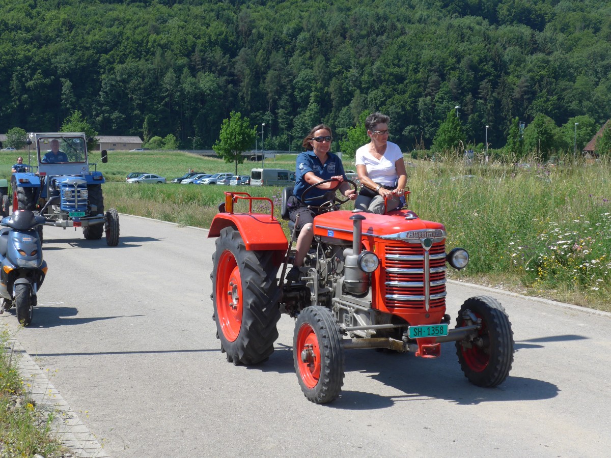 (161'806) - H�rlimann - SH 1358 - am 6. Juni 2015 in Thayngen, Saurertreffen