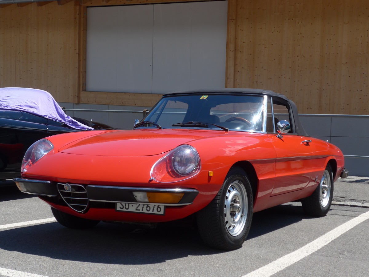 (161'966) - Alfa Romeo - SO 27'676 - am 7. Juni 2015 in Frutigen, Marktplatz