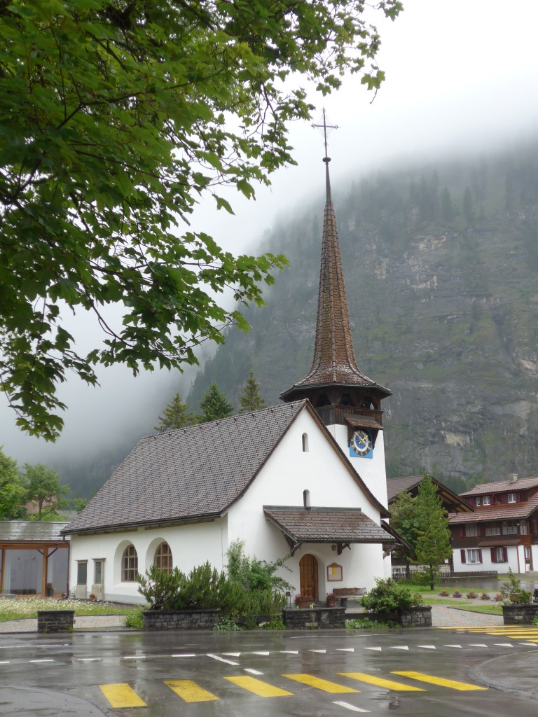 (162'478) - Die Kirche Kandersteg am 23. Juni 2015 