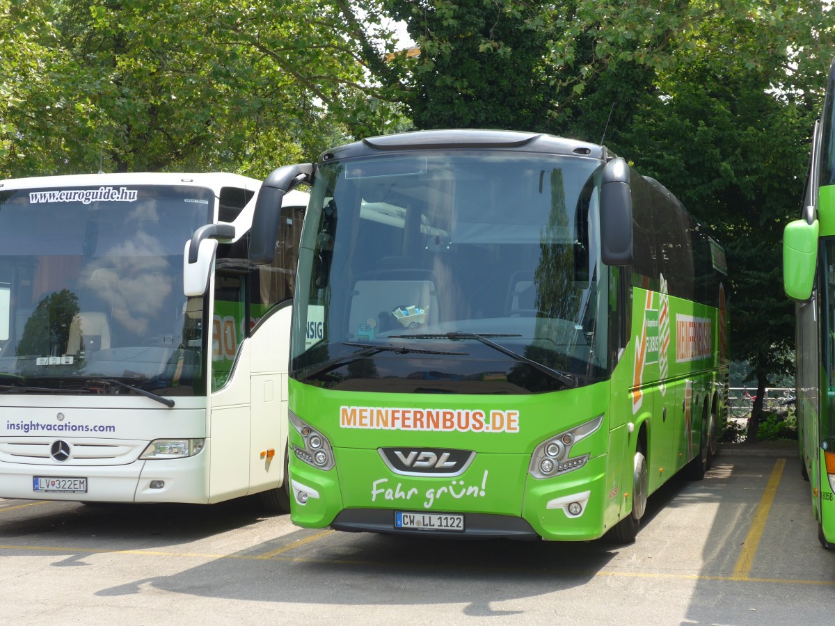 (162'946) - Aus Deutschland: Rexer, Calw - CW-LL 1122 - VDL am 6. Juli 2015 in Zrich, Sihlquai