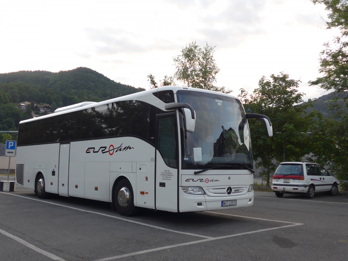 (163'036) - Aus Polen: Euro Tim, Bydgoszcz - WOT 22'015 - Mercedes am 9. Juli 2015 in Thun, Seestrasse