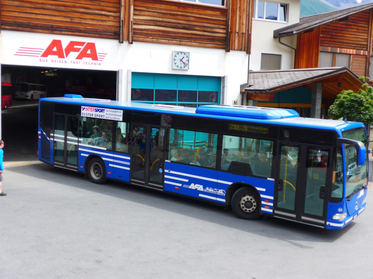 (163'138) - AFA Adelboden - Nr. 94/BE 26'974 - Mercedes am 26. Juli 2015 beim Autobahnhof Adelboden