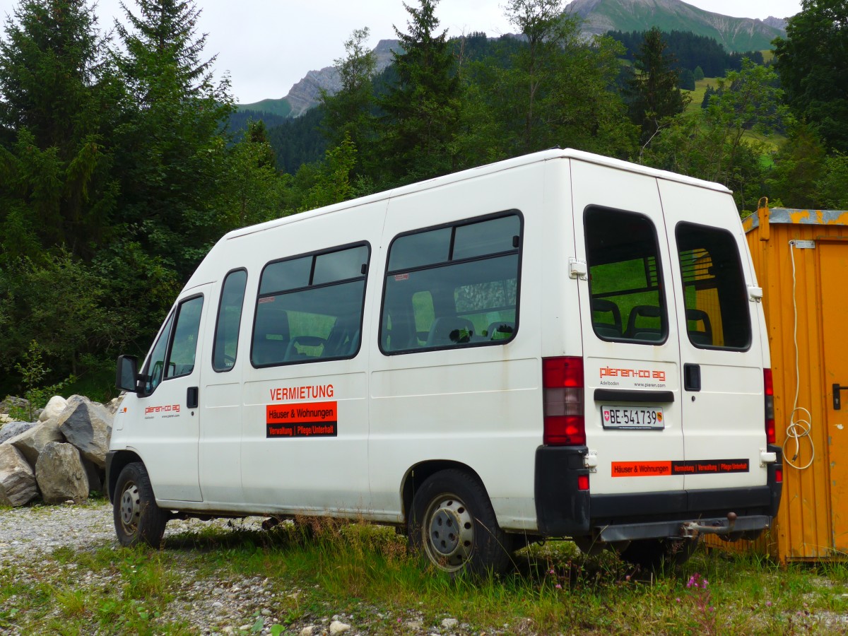 (163'164) - Pieren, Adelboden - BE 541'739 - Fiat am 26. Juli 2015 in Adelboden, Margeli