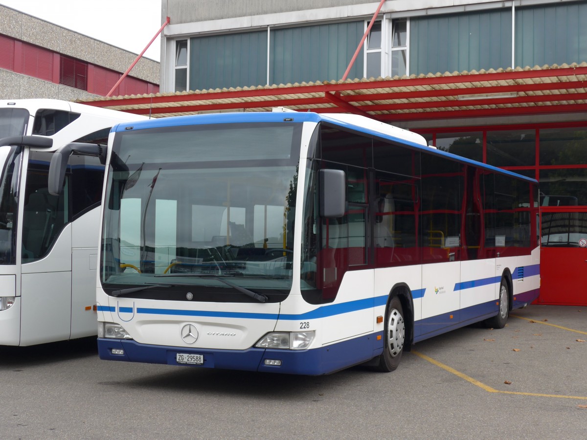 (163'330) - Odermatt, Rotkreuz - Nr. 228/ZG 29'588 - Mercedes am 15. August 2015 in Kloten,EvoBus