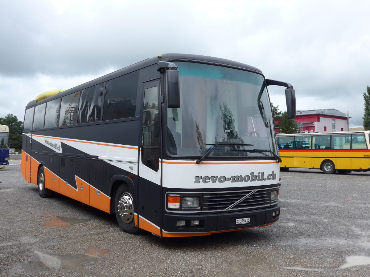 (163'582) - Aus der Schweiz: Glarner, Schnis - SG 375'405 - Volvo (ex AAGK Koppigen Nr. 23) am 16. August 2015 in Schaan, Wohnbustreffen