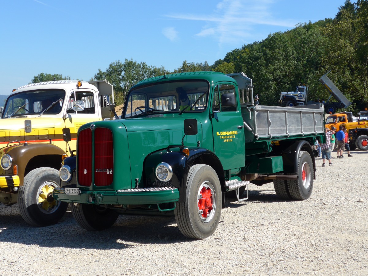 (164'043) - Domanski, Z�rich - ZH 178'730 - Saurer am 29. August 2015 in Oberkirch, CAMPUS Sursee
