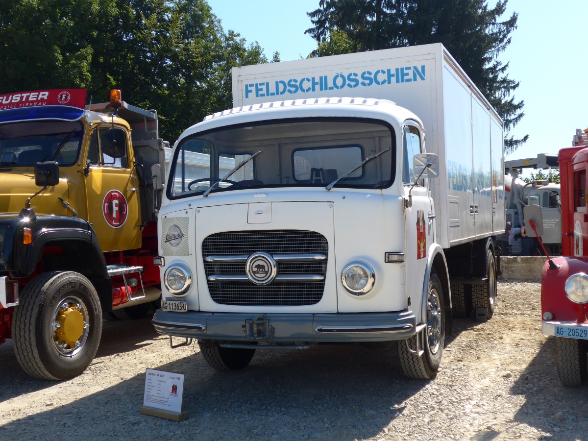 (164'052) - Feldschl�sschen, Rheinfelden - AG 11'363 U - Berna am 29. August 2015 in Oberkirch, CAMPUS Sursee