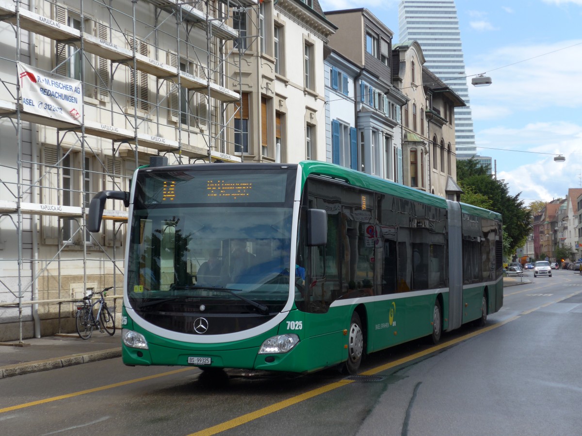 (164'725) - BVB Basel - Nr. 7025/BS 99'325 - Mercedes am 14. September 2015 in Basel, Wettsteinplatz