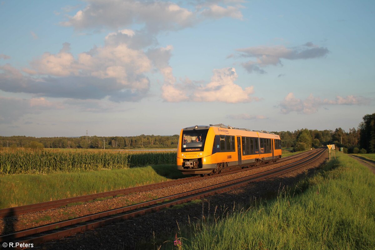 1648 202 als OPB RB23 79740 Regensburg - Marktredwitz bei Oberteich. 20.08.21