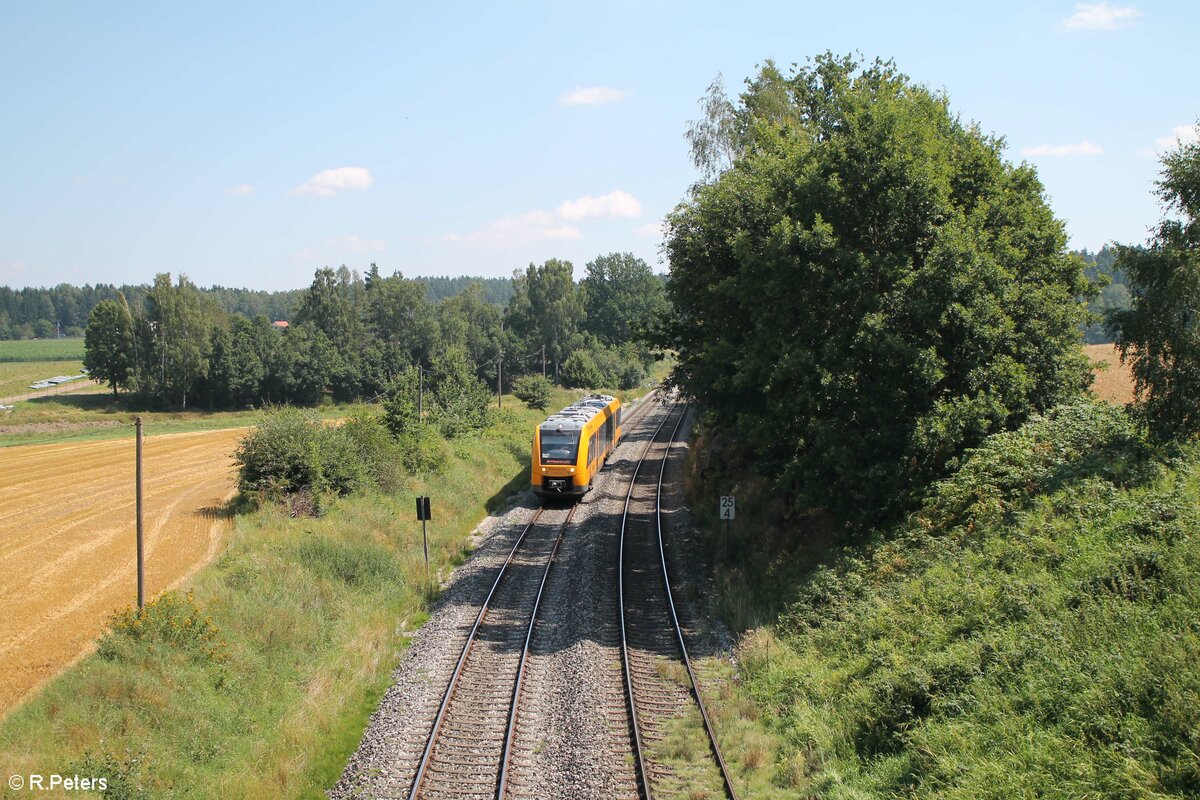 1648 203 als OPB RB 23 79723 Marktredwitz - Regensburg bei Rechenlohe. 14.08.21