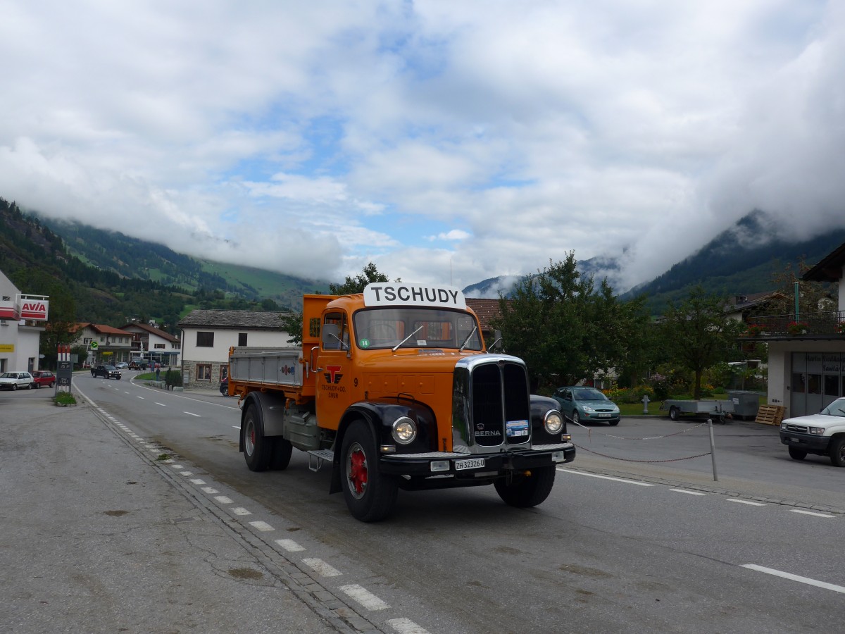 (165'281) - Tschudy, Chur - Nr. 9/ZH 32'326 U - Berna am 19. September 2015 in Andeer, Tgavugl