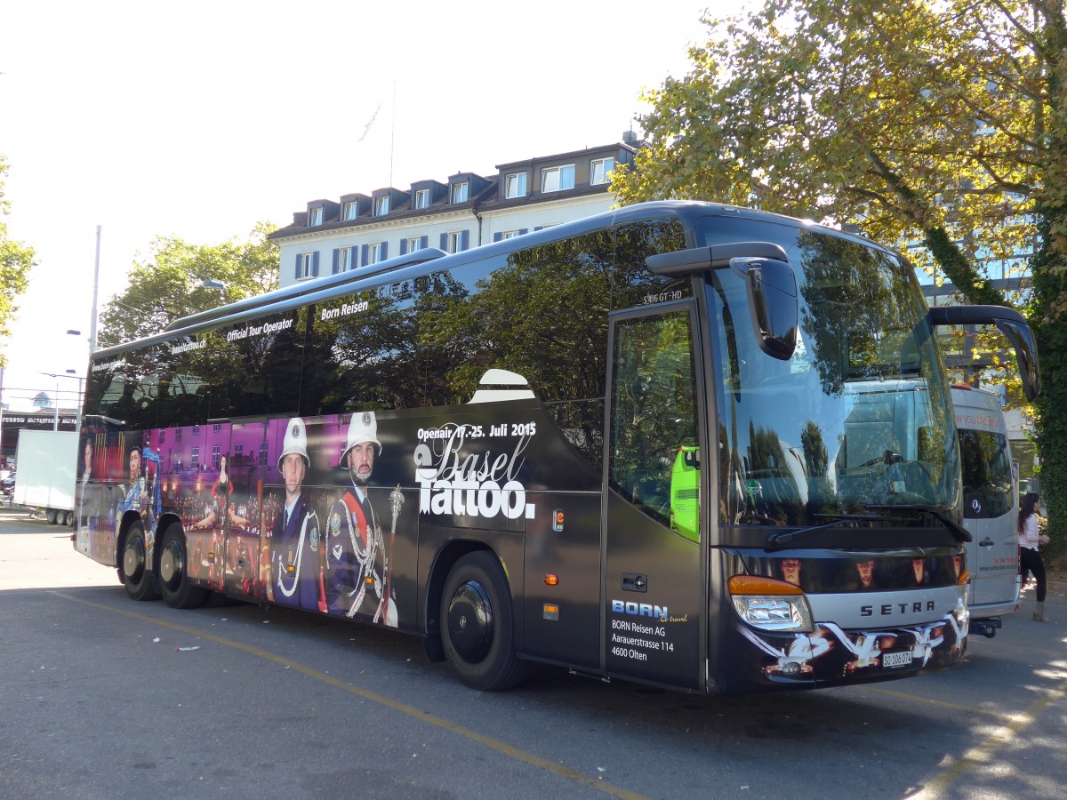 (165'448) - Born, Olten - SO 106'074 - Setra am 19. September 2015 in Zrich, Sihlquai