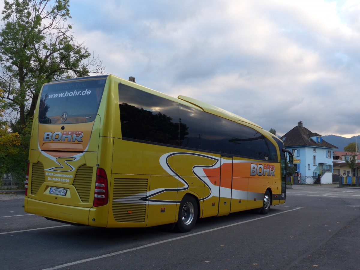 (165'929) - Aus Deutschland: Bohr, Lautzenhausen - SIM-MY 46 - Mercedes am 28. September 2015 in Thun, Seestrasse