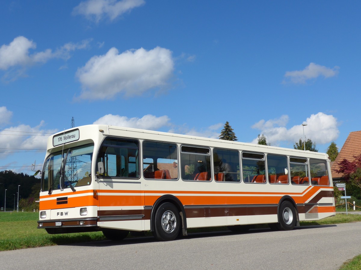 (165'980) - Wegmller, Mnsingen - BE 399'675 - FBW/R&J (ex Bamert, Wollerau) am 4. Oktober 2015 in Wynigen, Landi