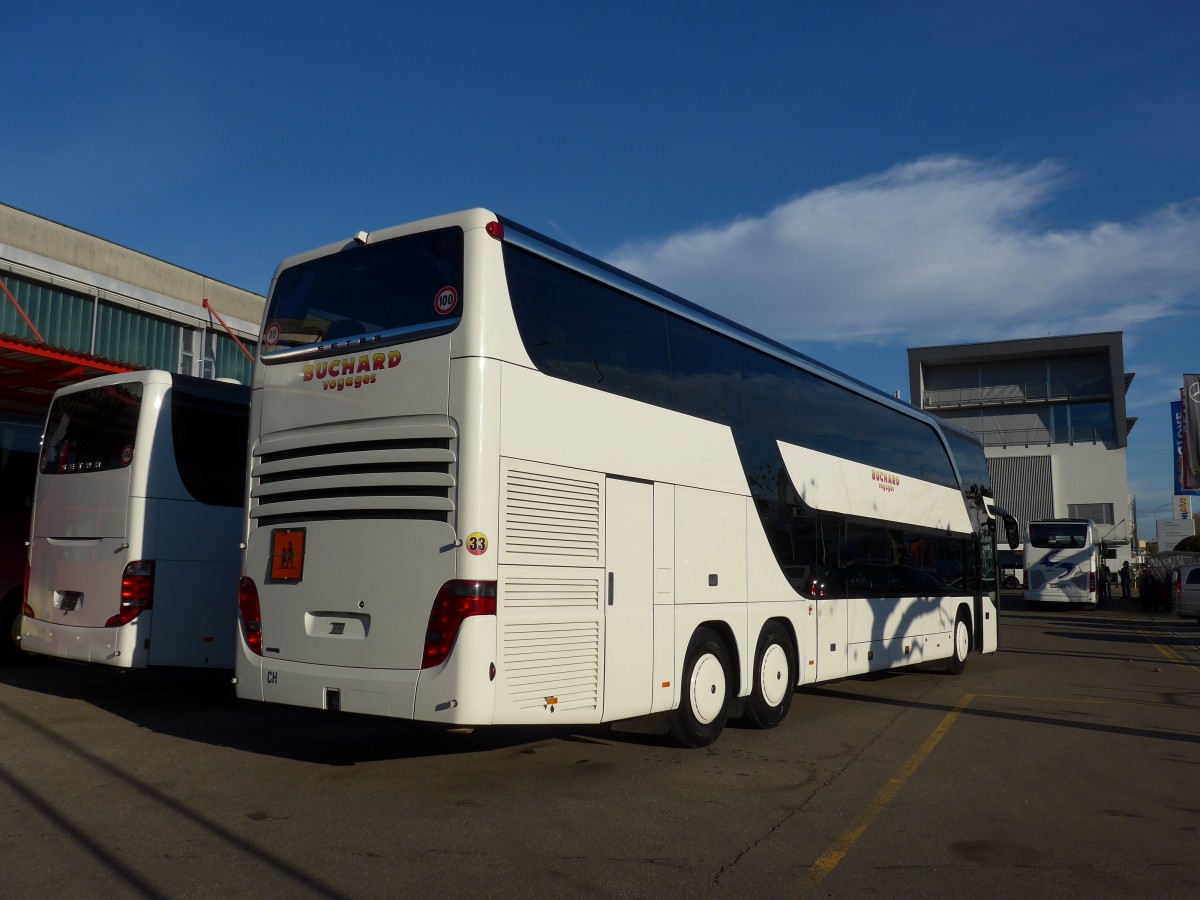 (166'542) - Buchard, Leytron - Nr. 33 - Setra am 6. November 2015 in Kloten, EvoBus