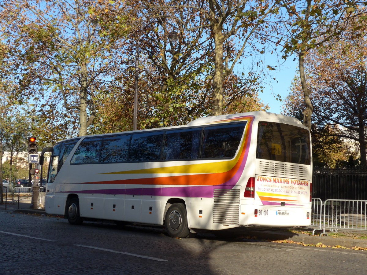 (166'678) - Joncs Marins, Noisy le Grand - 780 ARH 93 - Mercedes am 15. November 2015 in Paris, Arc de Triomphe