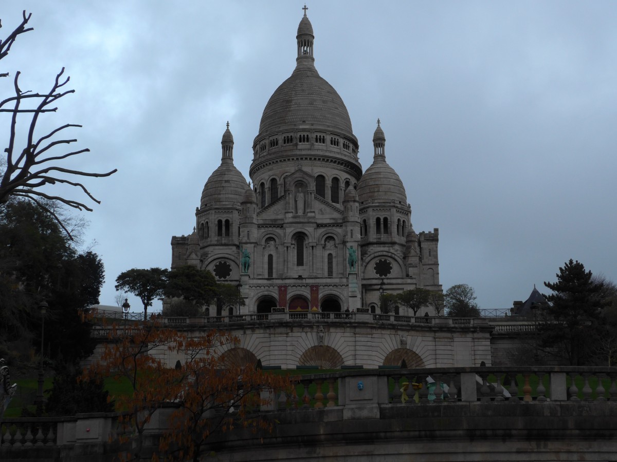 (167'060) - Die Kirche Sacr� Coeur de Montmartre am 17. November 2015 in Paris