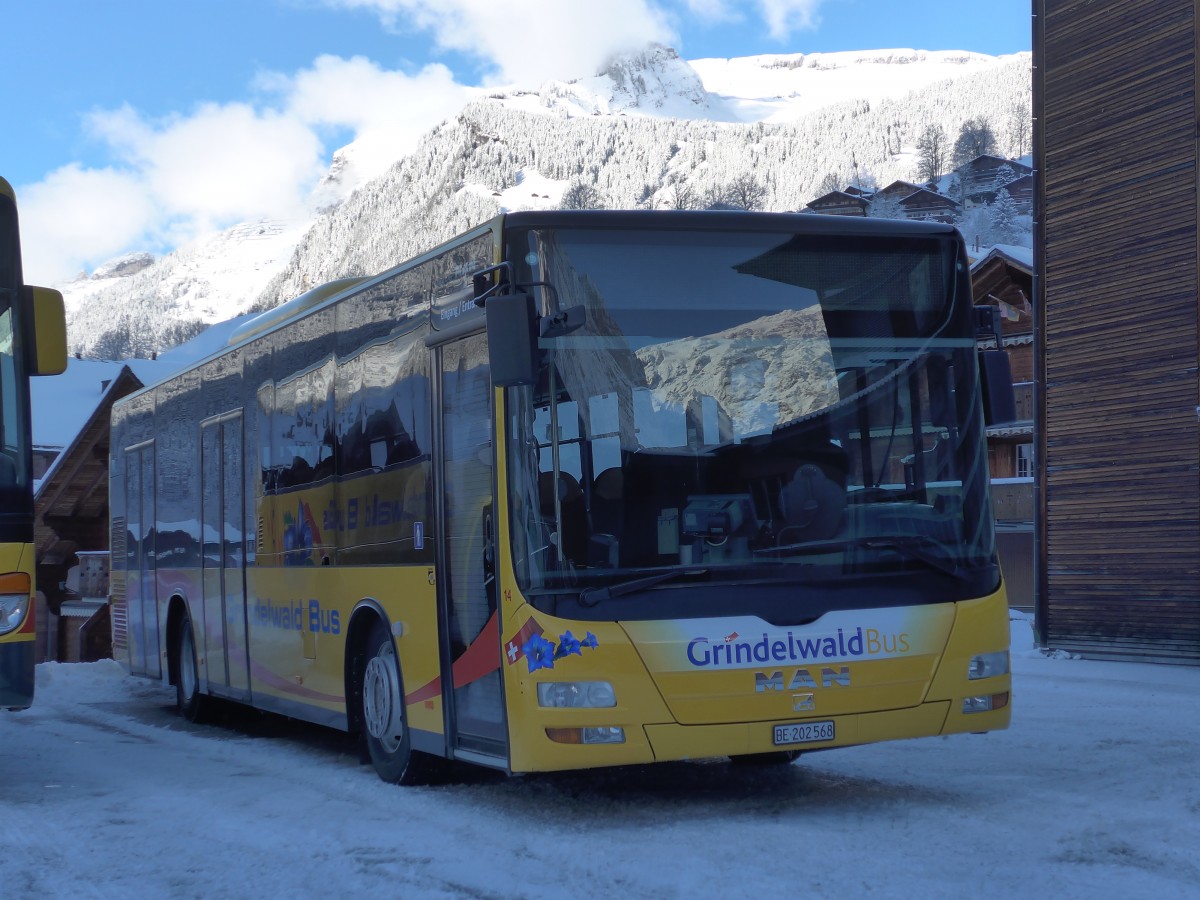 (167'473) - AVG Grindelwald - Nr. 14/BE 202'568 - MAN/Gppel am 23. November 2015 in Grindelwald, Garage