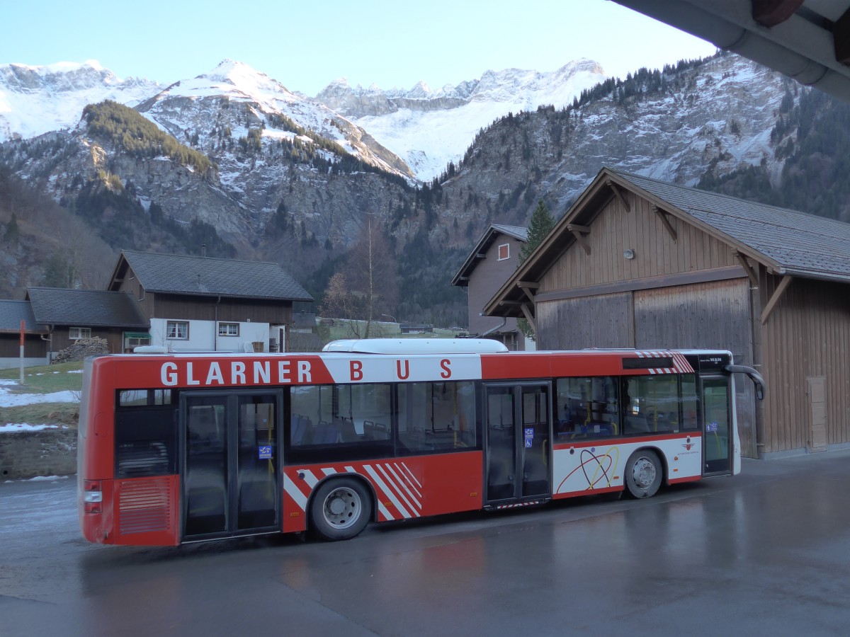 (168'214) - AS Engi - Nr. 2/GL 7702 - MAN (ex WilMobil, Wil Nr. 255; ex Vorfhrfahrzeug) am 1. Januar 2016 in Elm, Station