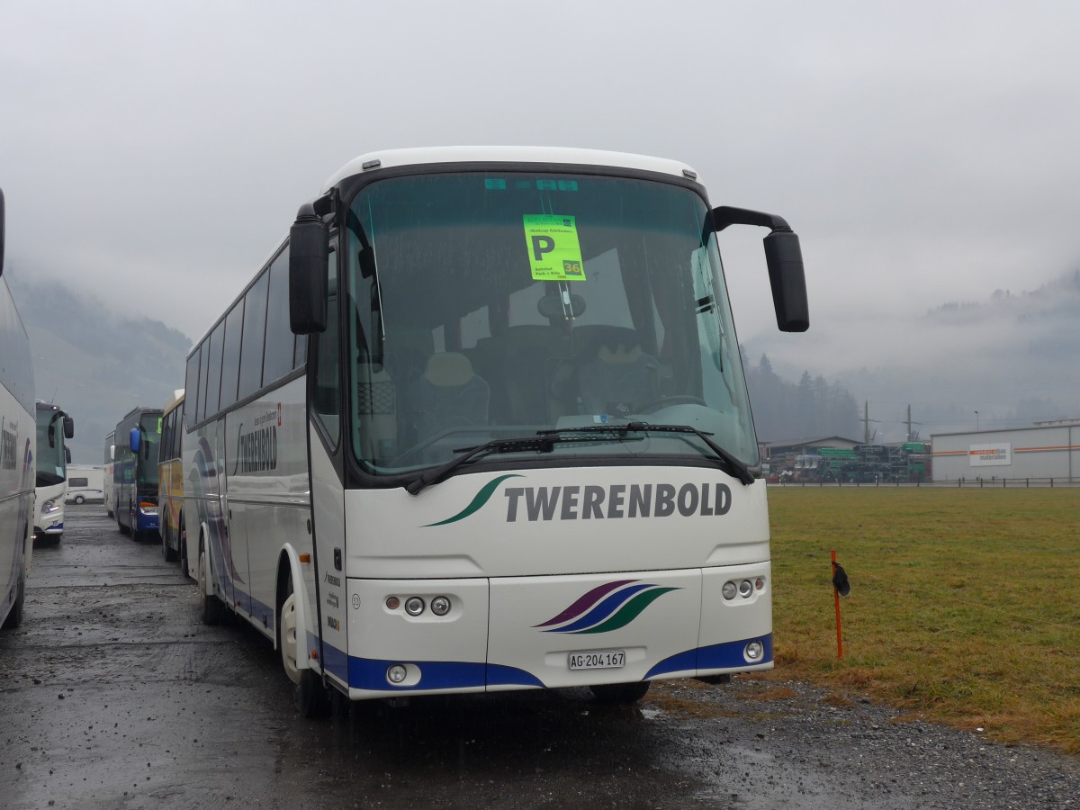 (168'310) - Twerenbold, Baden - Nr. 53/AG 204'267 - Bova am 9. Januar 2016 in Frutigen, Flugplatz