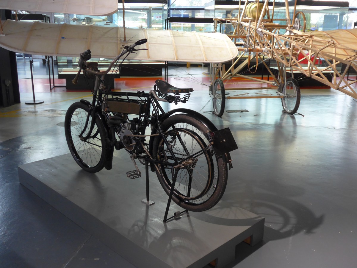 (168'910) - Motosacoche - Jahrgang 1910 - am 25. Februar 2016 in Luzern, Verkehrshaus