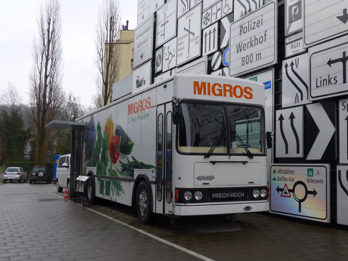 (168'923) - Migros, Martigny - NAW/FHS am 25. Februar 2016 in Luzern, Verkehrshaus